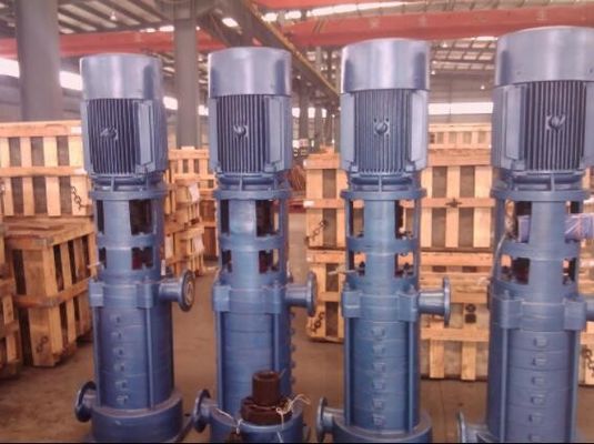 مضخة مياه نصف مفتوحة أفقية متعددة المراحل بطرد مركزي DLR 50DL12.6-12.2 * 2